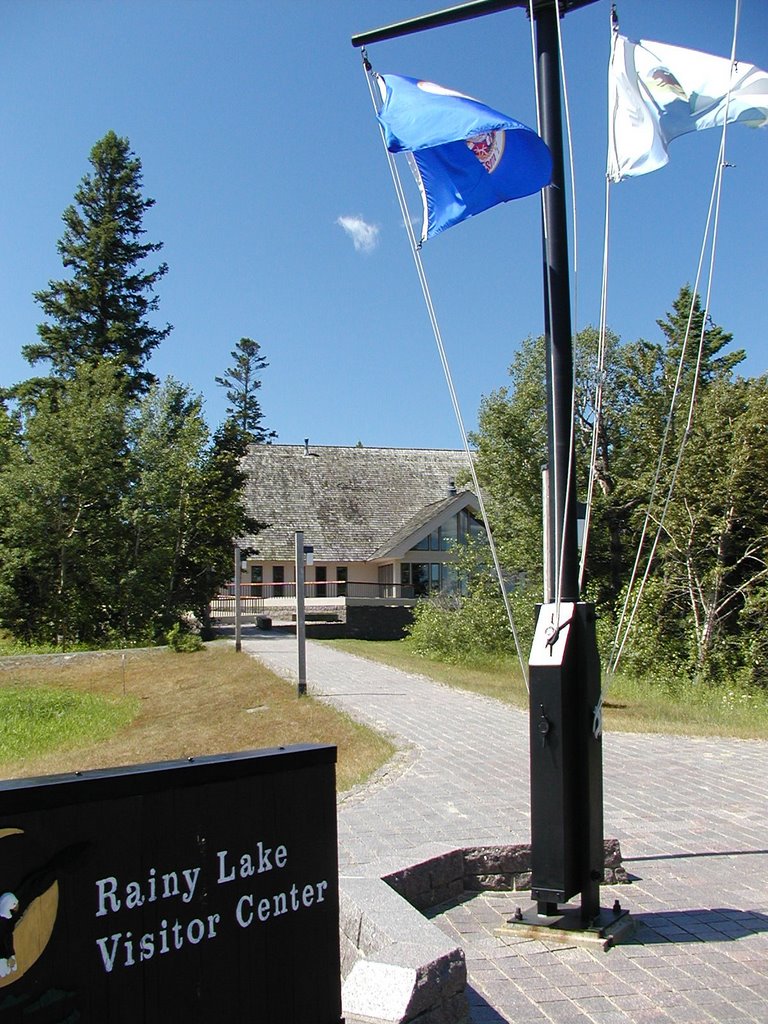 Rainy Lake Visitor Center - Voyageurs NP by Mike Bechtol