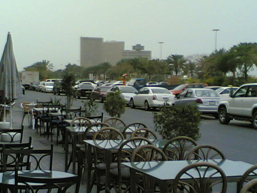 CAFE ROAD SIDE DUBAI by Abdul Razzak Lakhani