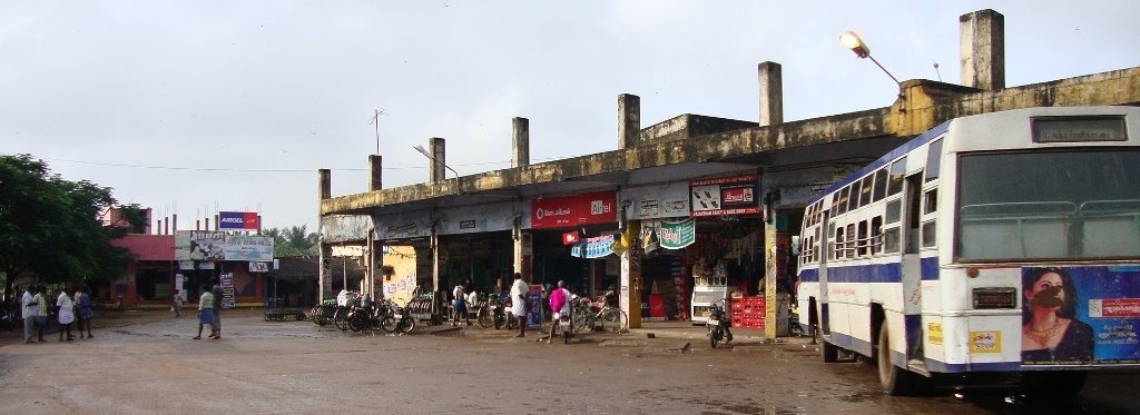 கறம்பக்குடி Karambakudi Bus Stand by dhanasekaran muthu