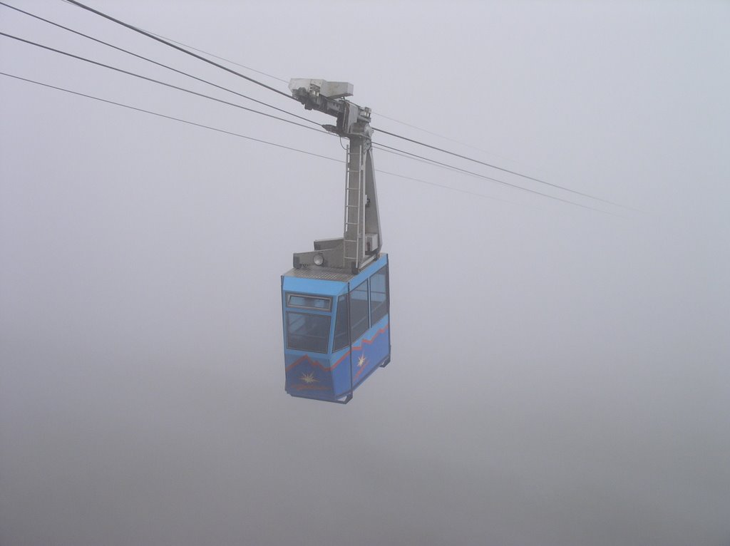 The cable car at Grand Dixence dam by island_steve