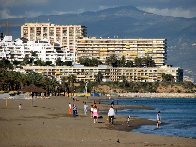 Torremolinos, Carihuela by Anna Bogdanovskaya