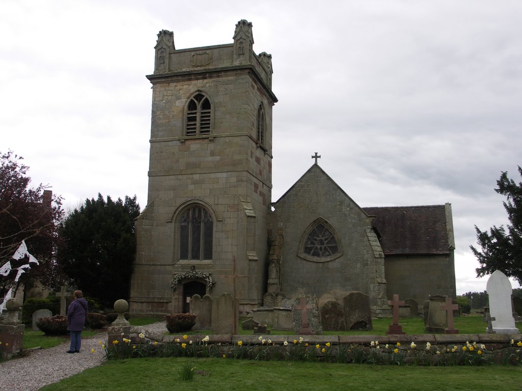 Moreton Corbet Church by walthamite