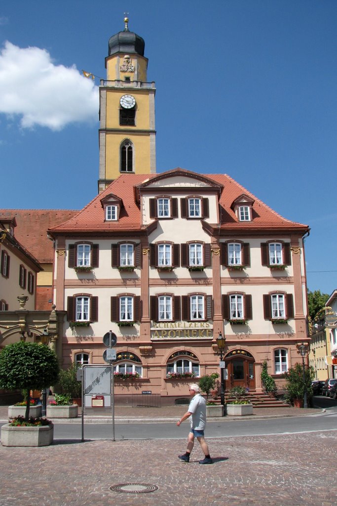 Bad Mergentheim Zwillingshaus u. Münster St. Johannis by gerhardknoe