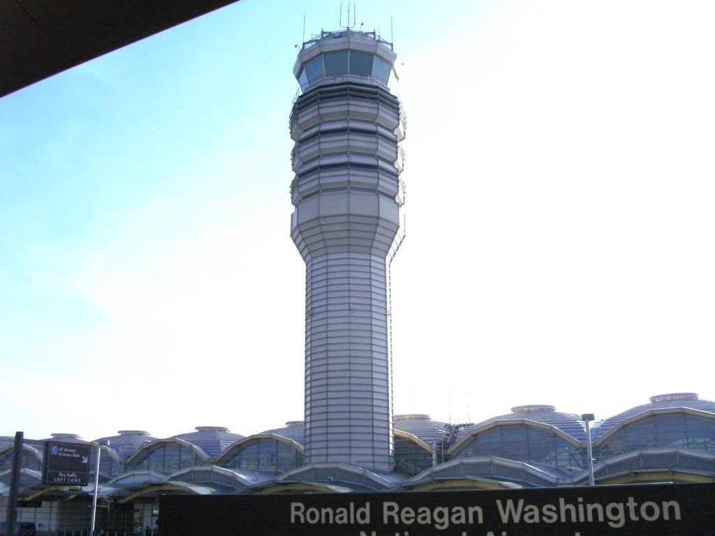 Reagan International Airport Tower-Arlington, VA by Charles Kitchton