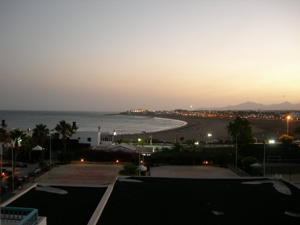 Sunset from hotel los jameos playa by erhardt_dan