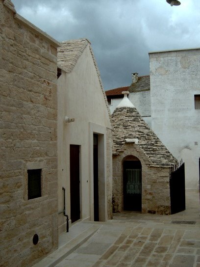 Trulli in Alberobello by Tilak Attanayake