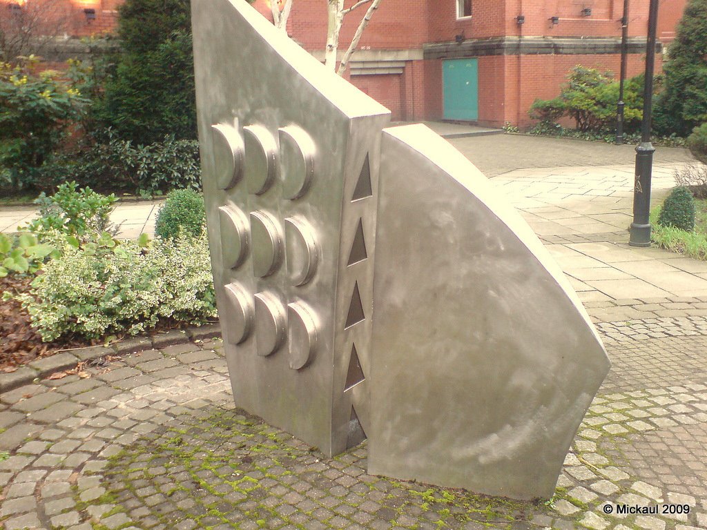 Sculpture In Oldham, Lancashire, England. UK by mickaul