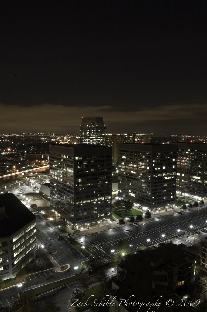 Falls Church @ Night by Zach Schible