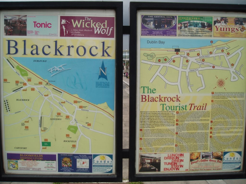 Blackrock, Information sign by Jacq1212