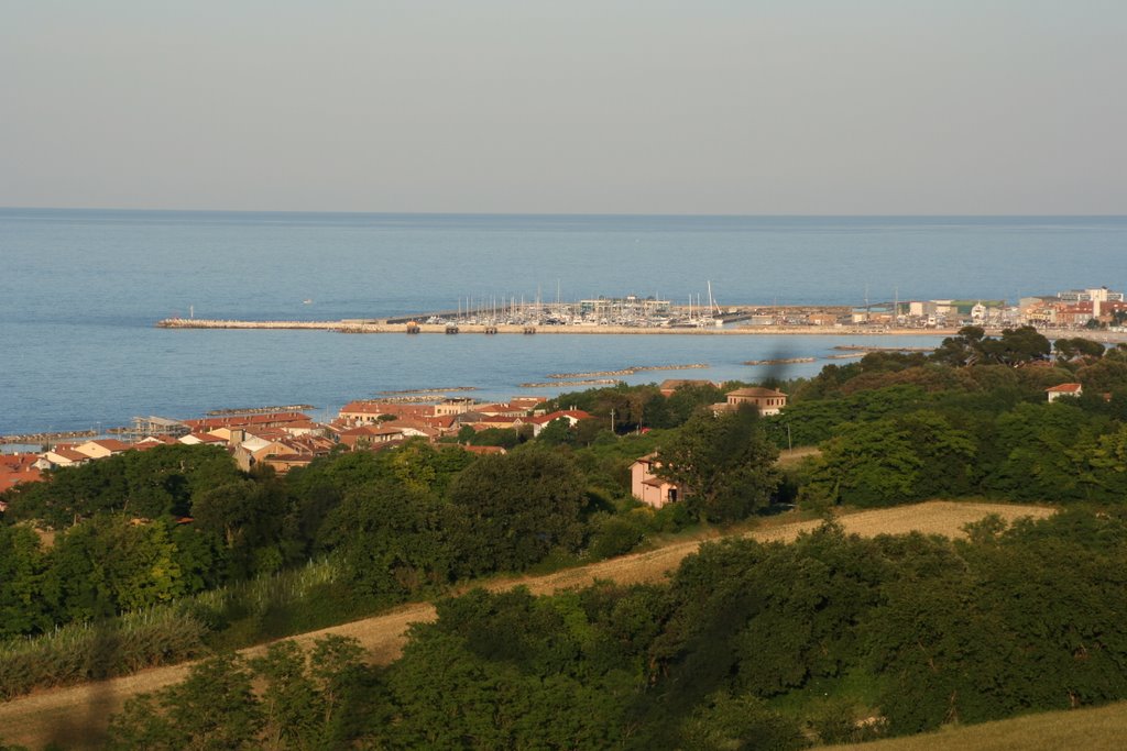 Porto di Fano visto da S.Biagio by tommi-zauli