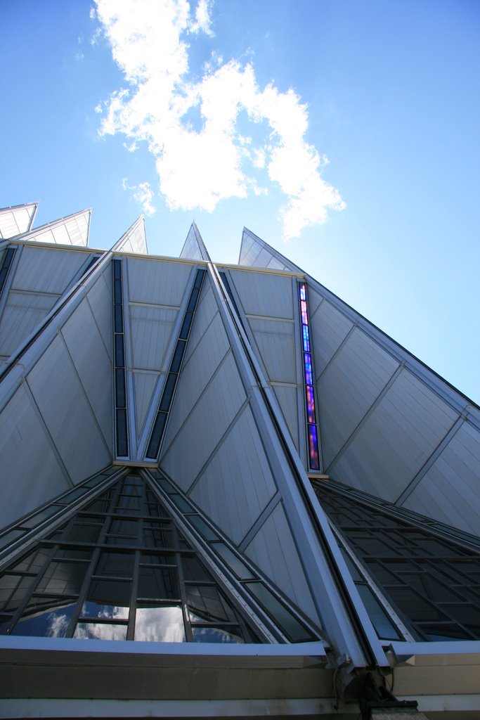 United States Air Force Academy Cadet Chapel by Richard Ryer