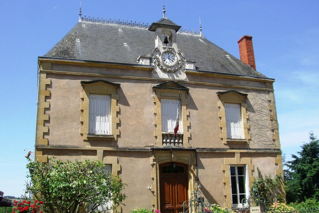 Mairie in Saint Christophe, Bourgogne (Trudi) by Trudi