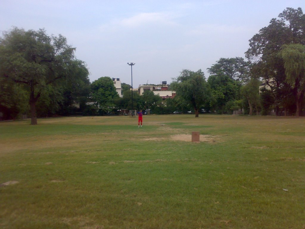 Colony park a.k.a Football field at Sunder Nagar by *S.Farooq Hammad*