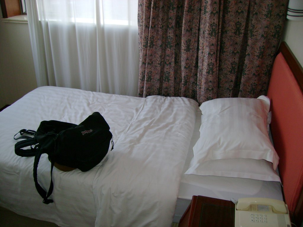 Qingdao, China, in my hotel room by Derek Ferreira