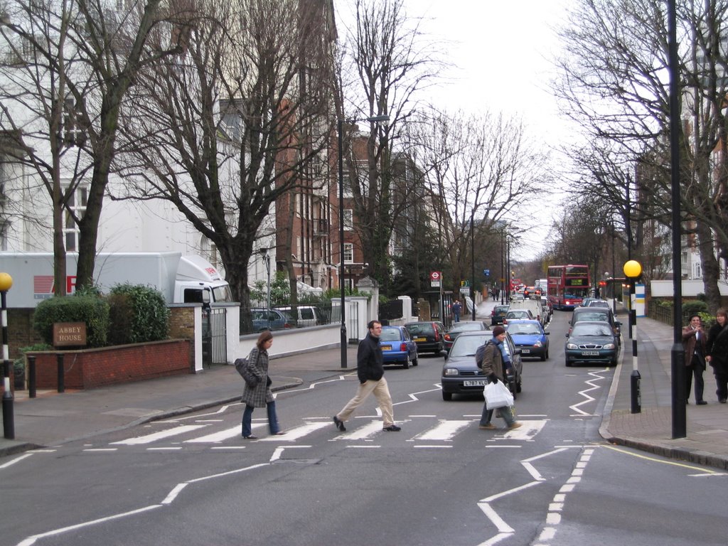 Crossing Abbey Road by Ken Marshall