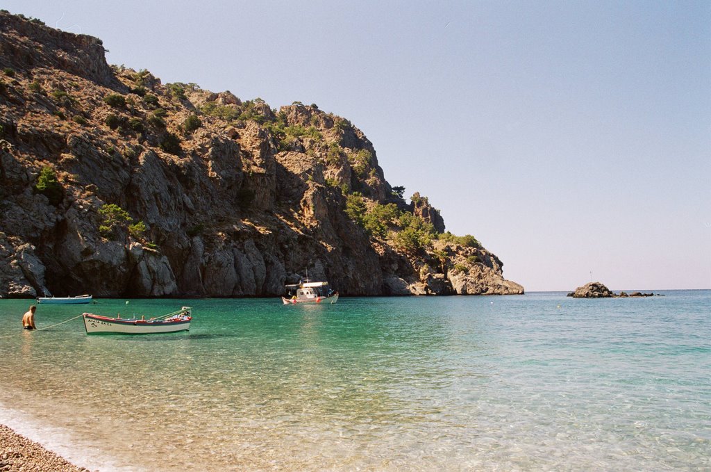 Ahata Beach, Karpathos, Greece by Evangelos Papanikola…