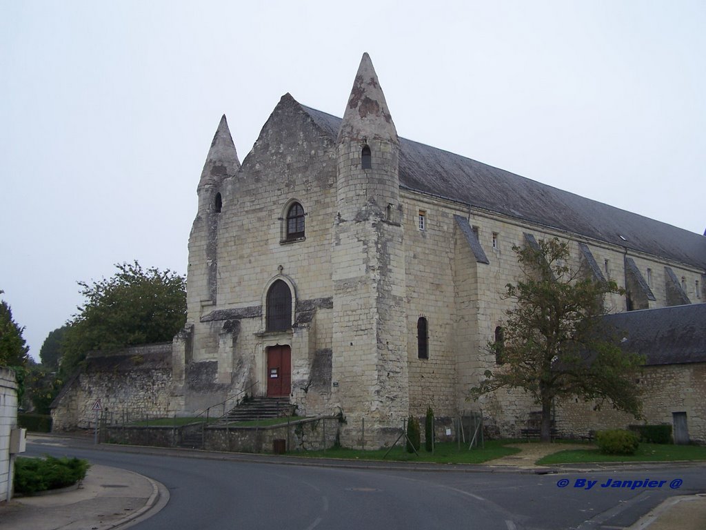 Bourgueil- Abbaye Bénédictine, XIII et XVIIIè siecles by Janpier