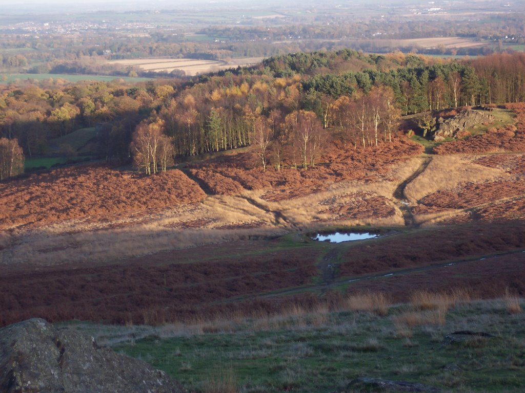 Dew Pond viewed from Old John by Rob Grant