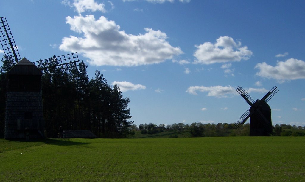 Mazuty, Olsztynek, Skansen by slomski