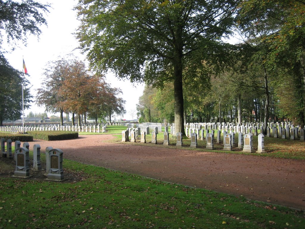 Houthulst - belgian cemetery ww1 by ceestheboss