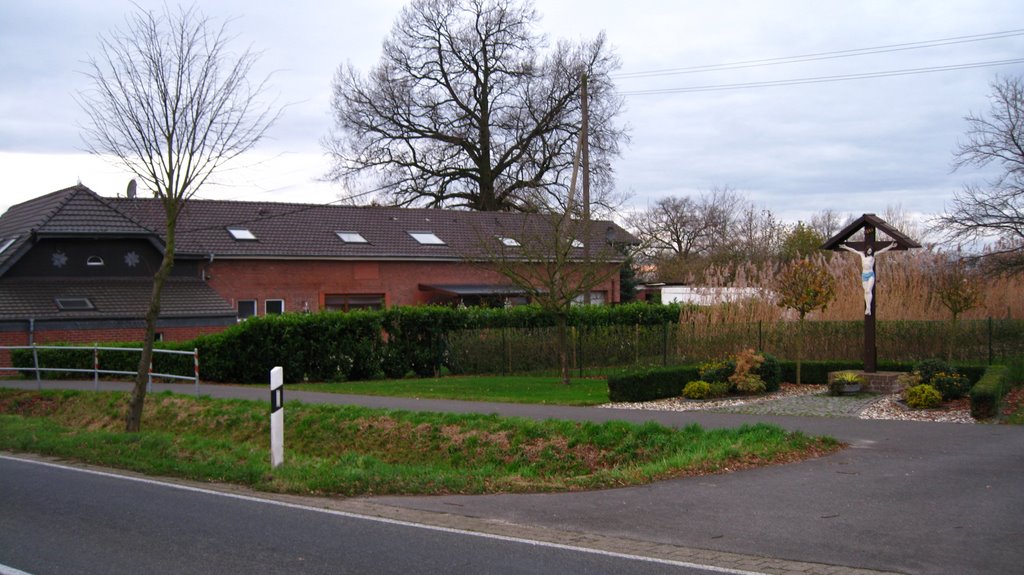 Wegkreuz, Brüxken by Gottfried von Bouillon