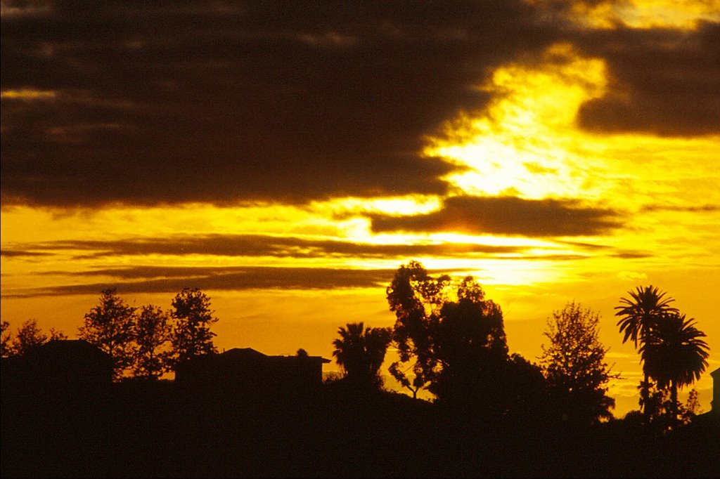 Sonnenuntergang bei Puerto de la Cruz by Thomas Ahlmeyer