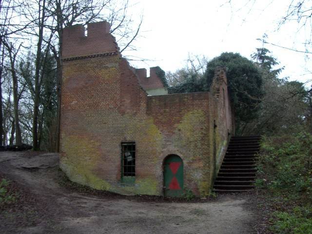 Ruine op de Grebbeberg by winewalk