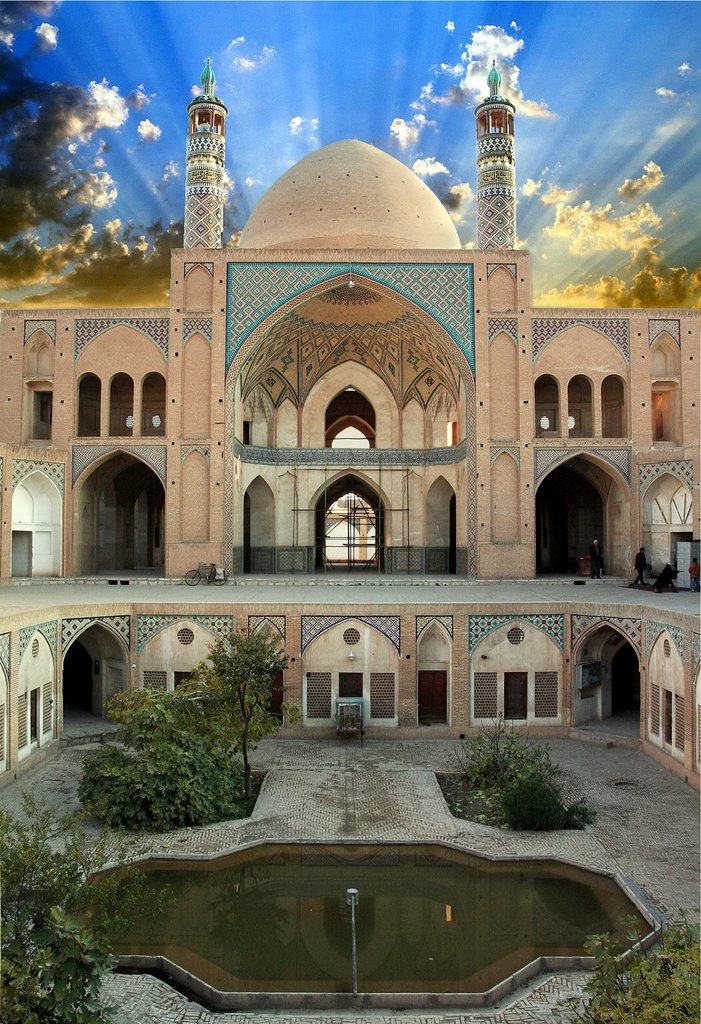 Agha Bozorg Mosque, Nov 2009 (مسجد آقا بزرگ) by Yadollah Naghizadeh (یداله نقی زاده)