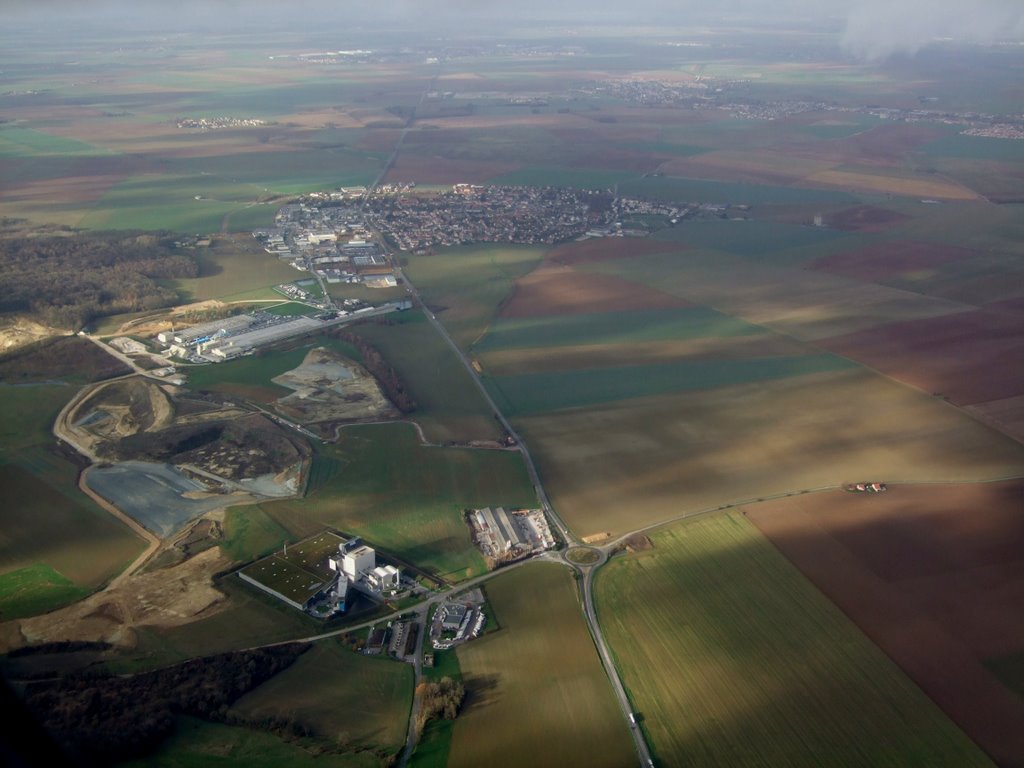 Vue de saint soufflets en finale charles-de-gaulle by flyingpapou