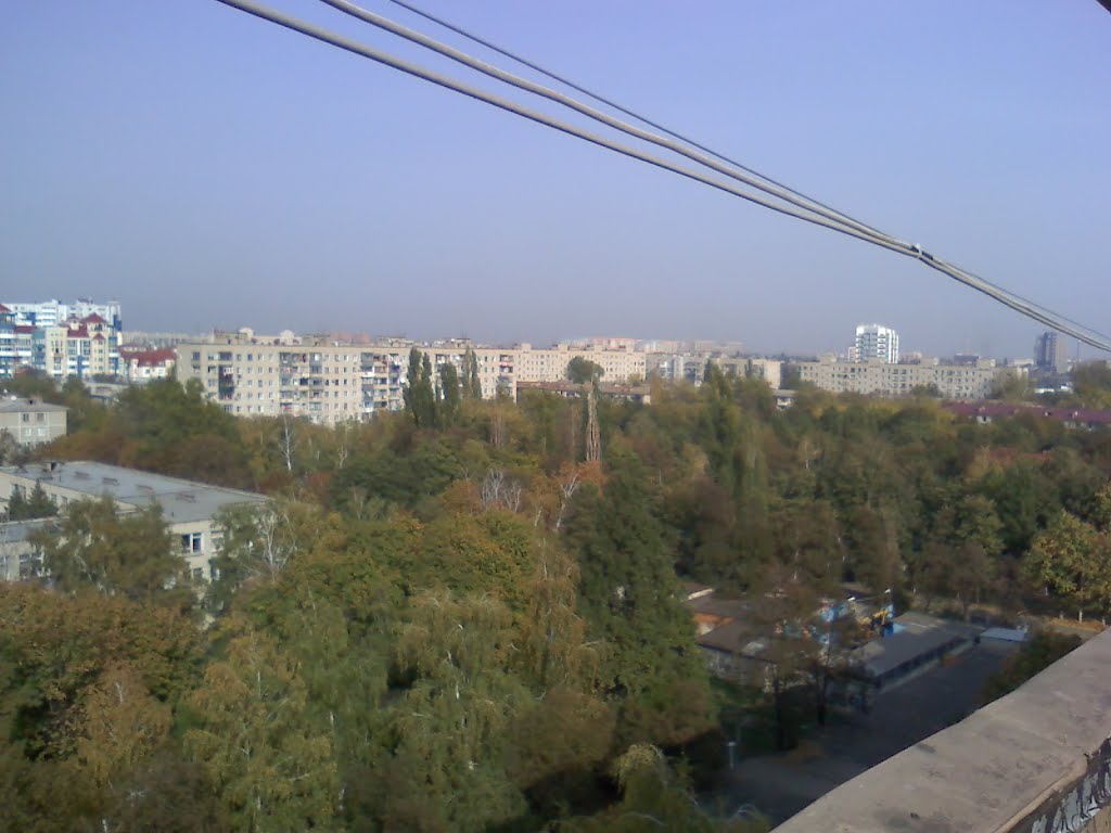 С крыши дома по ул.Атарбекова / View from the roof of my house by Nitrogеn Alexander