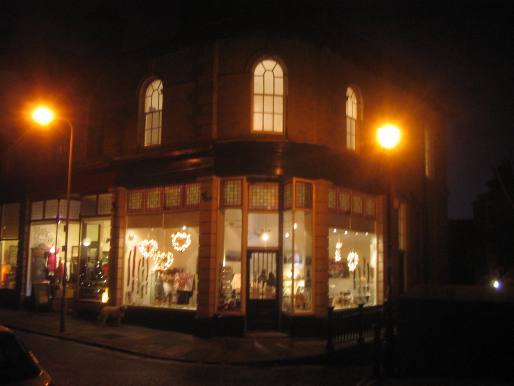 Shop front at Saltaire by Thames Ditton