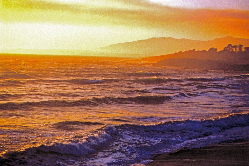 Cambria sunset by John H Walker