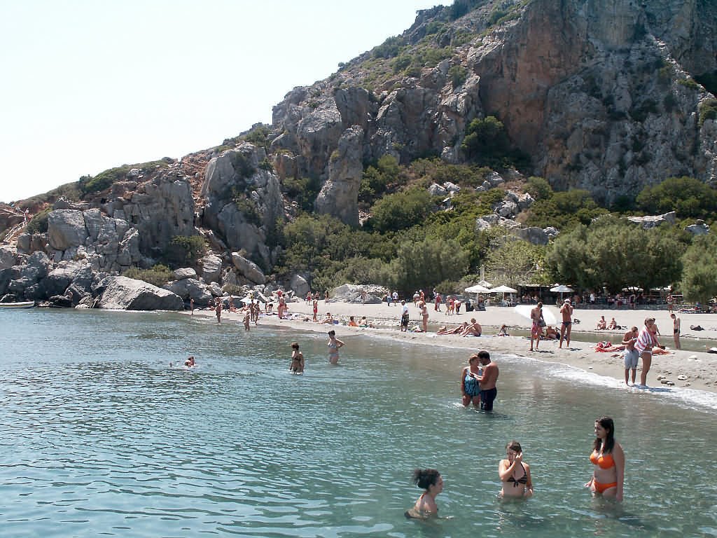 Preveli from the boat by Bubilul