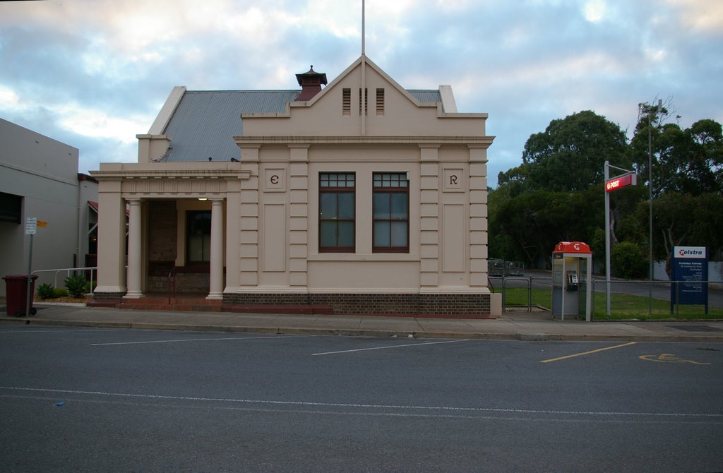 Strathalbyn Post Office 1913, original built 1862 by Old Nick