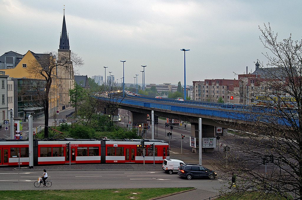 Hochstraße am Fra by mam-foto.de