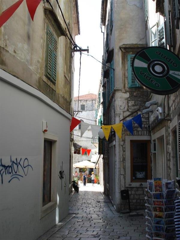 Old town Sibenik by Morten Smalby