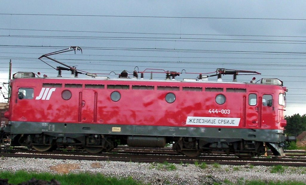 Elektro Lokomotiva ZS 444-003 by Teča sa Dunava