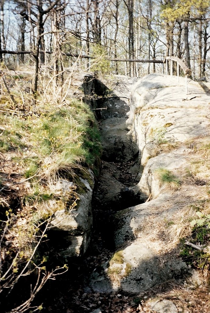 Jättegryta från istiden, Gunnebo 1998 by Biketommy