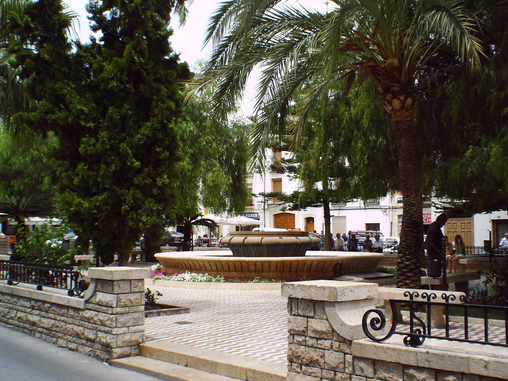 Plaza Benissa desde Jijonenca by lelix