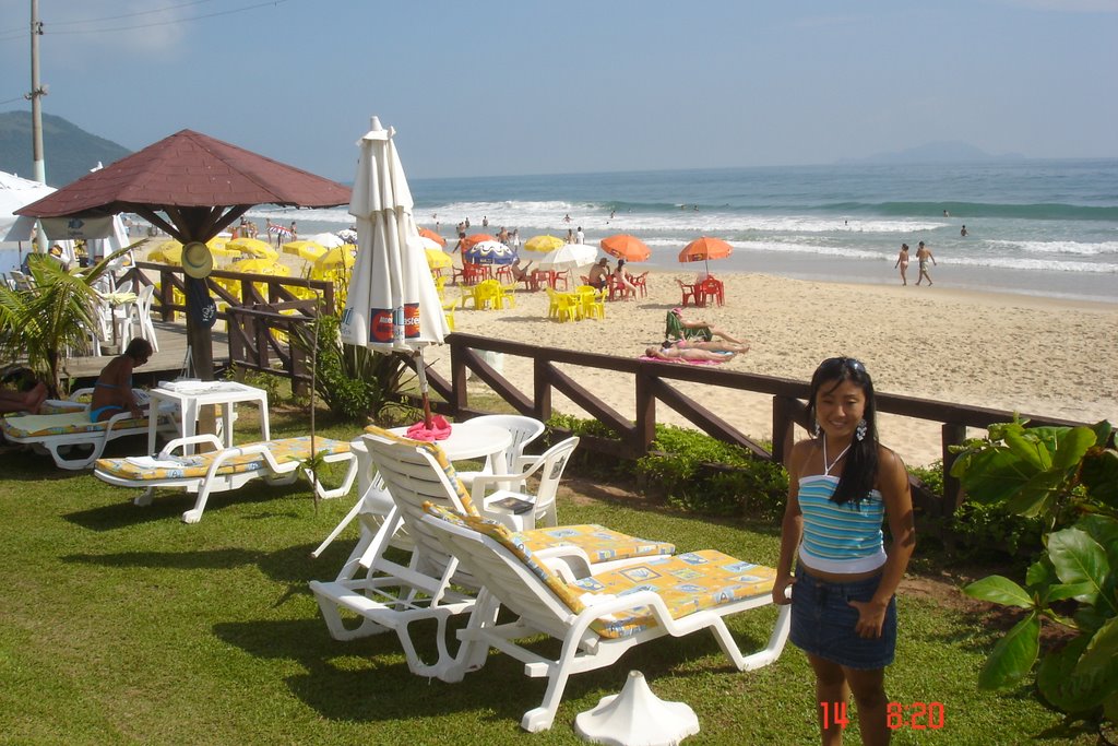 Vista da Praia dos Ingleses do Ingleses Praia Hotel - Florianópolis - Santa Catarina - SC - Brazil by Paulo Yuji Takarada