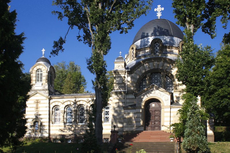 Russian Church, Bad Kissingen Germany by hilerm