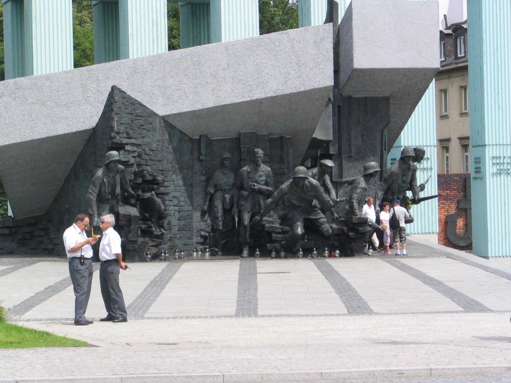 Warsaw Uprising Monument by ekeidar