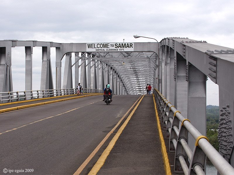 Welcome To Samar - San Juanico Bridge by ipe eguia