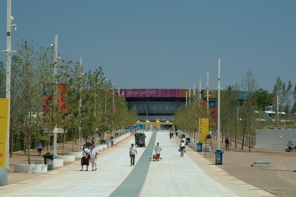 Olympic Tennis Center - Main Entrance by chatzis_rodopoulos