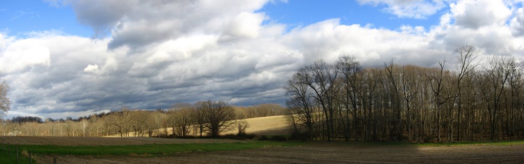 Chester County Fields Panorama by JasonWardStudios