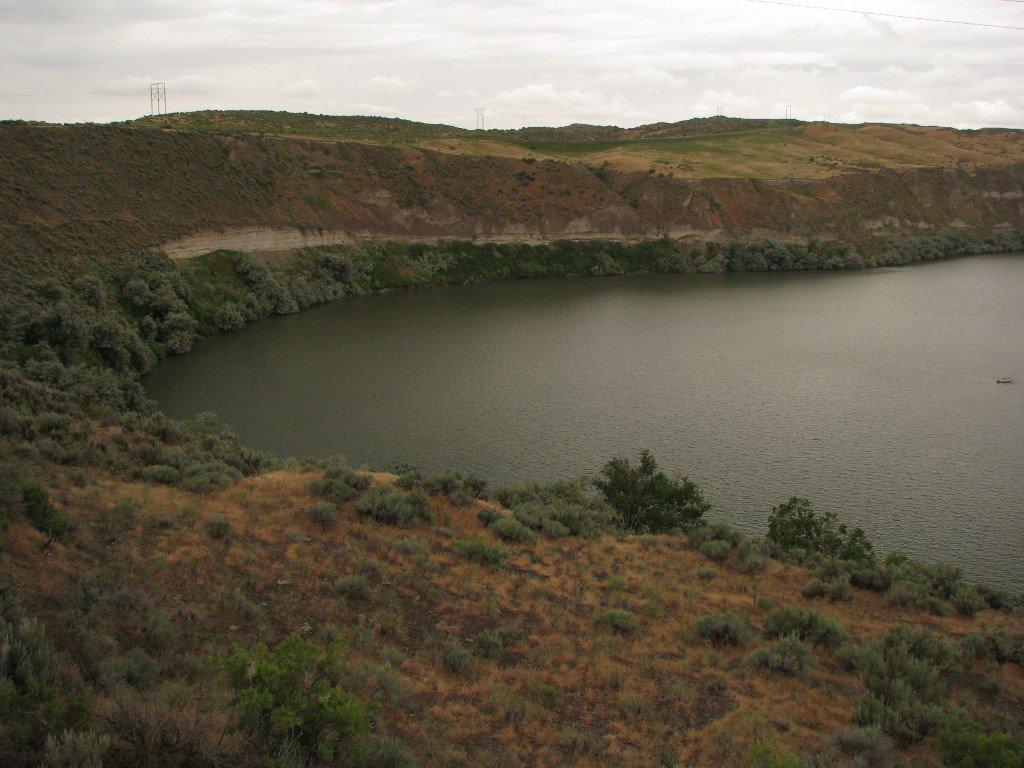 Near Site Where Many Fossils Were Found by Dana Jensen