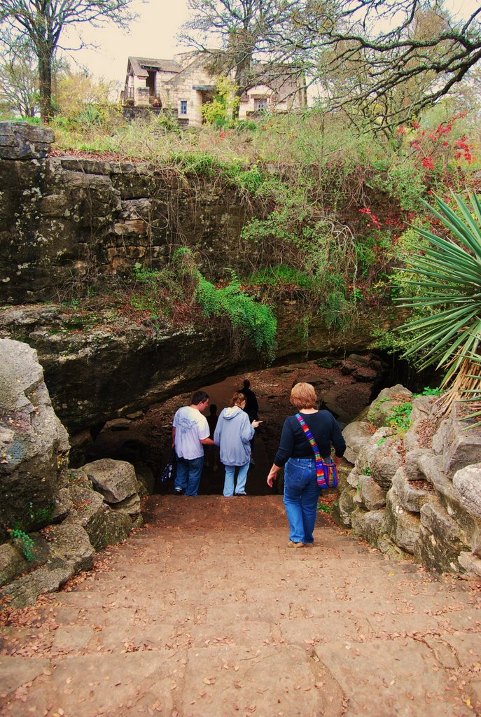 Longhorn Caverns, Texas. Cave Entrance by Jim Nieland