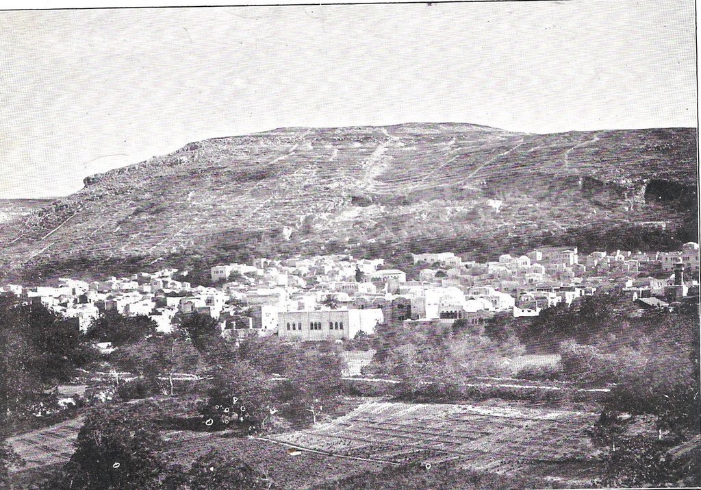 Nablus and Mount Gerizim (before_1899) by abbayyari