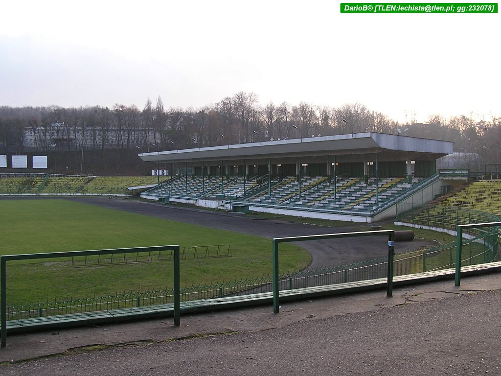 Stadion Lechii - widok spod zegara na kryta by DarioGdansk