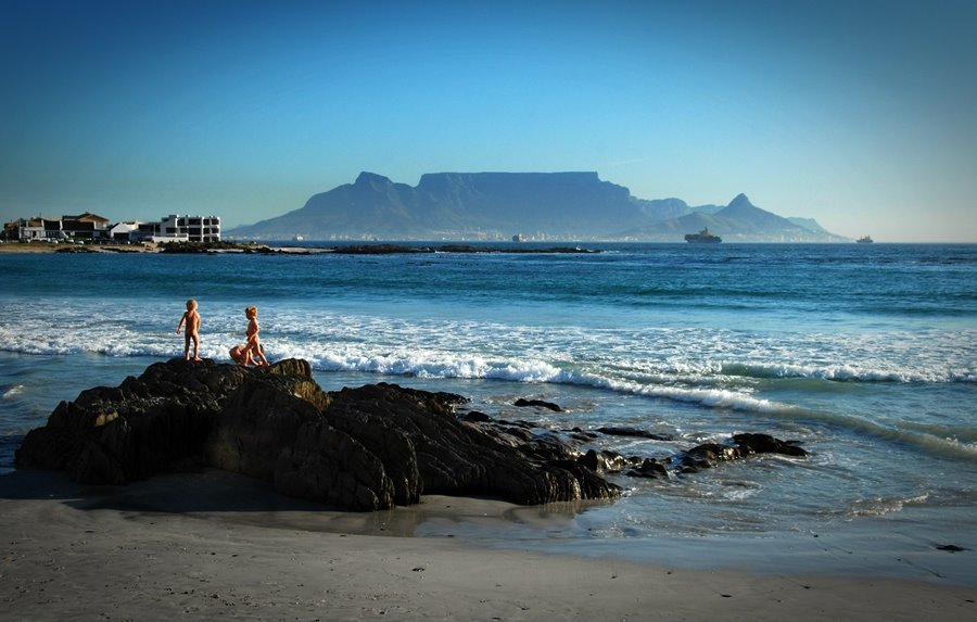 View of Table Mountain from Kleinbaai by ossewa